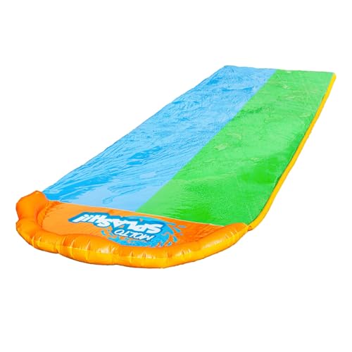 Molto Doppelschieber mit Splashboost, 5,38 m, für 2 Wasserschieber für Kinder mit extra Beschleunigung, Wasserspiel für Garten und Pool Molto Doppelschieber mit Splashboost, 5,38 m, für 2 Wasserschieber für Kinder mit extra Beschleunigung, Wasserspiel für Garten und Pool von M MOLTO