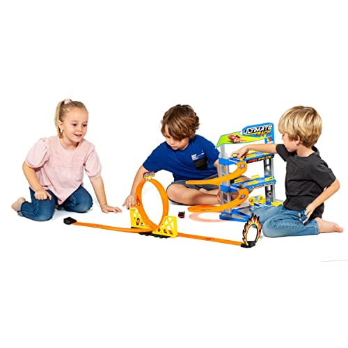 M MOLTO Spielzeugparkplatz + Spielzeugbahnen mit 1 Looping, 3 Etagen, 2 Reibungsautos und 10 zusätzlichen Spielzeugautos im Lieferumfang enthalten M MOLTO Spielzeugparkplatz + Spielzeugbahnen mit 1 Looping, 3 Etagen, 2 Reibungsautos und 10 zusätzlichen Spielzeugautos im Lieferumfang enthalten von M MOLTO