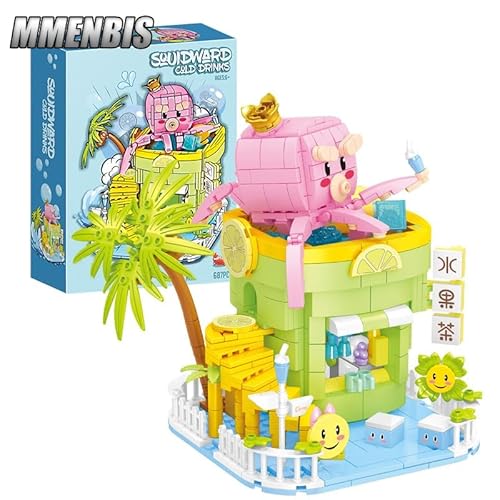 M Menbis Narwhal MOC-Bausatz mit 687 Teilen – DIY Konstruktionsspielzeug für Kinder & Erwachsene, Kreatives Modell zum Bauen, Ideal als Dekoration, Lernspielzeug & Geschenk (Früchtetee). von M Menbis