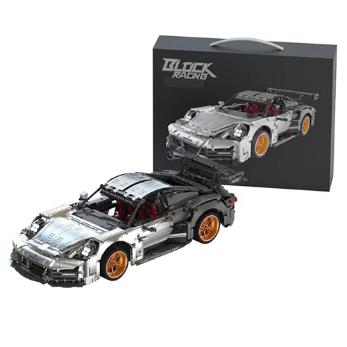 M Menbis Narwhals 1:10 Maßstab Silver Wing GT MOC Sportwagen Bausatz, 2067 Teile, Rennwagen Modell für Erwachsene und Jugendliche ab 16 Jahren, Kompatibel mit Technic M Menbis Narwhals 1:10 Maßstab Silver Wing GT MOC Sportwagen Bausatz, 2067 Teile, Rennwagen Modell für Erwachsene und Jugendliche ab 16 Jahren, Kompatibel mit Technic von M Menbis