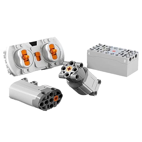 M Menbis Narwhals 4-teiliges ferngesteuertes Baustein-Set – Fahrzeuge im Maßstab 1:14, geräuscharme Motoren, kompatibel mit 8mm Bausteinen Kinder & Erwachsene M Menbis Narwhals 4-teiliges ferngesteuertes Baustein-Set – Fahrzeuge im Maßstab 1:14, geräuscharme Motoren, kompatibel mit 8mm Bausteinen Kinder & Erwachsene von M Menbis