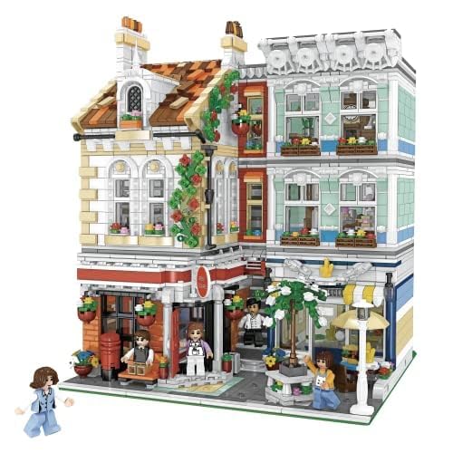 Narwhals MOC Bausatz mit 3229 Teilen – DIY Apartment-Gebäudemodell, 6 mm breite Bausteine, kreatives Konstruktionsspielzeug für Erwachsene & Jugendliche ab 14 Jahren. von M Menbis