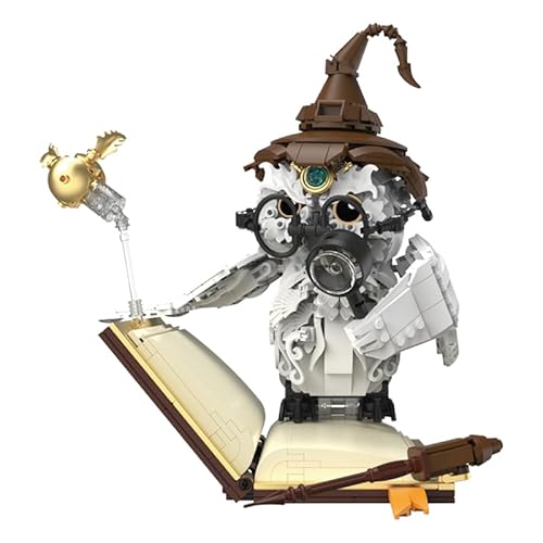 M Menbis Narwhals Magic Owl Bausteinset - 1100 Teile DIY Kreatives Magic Owl Modell, MOC Bausatz für Erwachsene und Jugendliche ab 16 Jahren, Fantasy-Sammlerstück. M Menbis Narwhals Magic Owl Bausteinset - 1100 Teile DIY Kreatives Magic Owl Modell, MOC Bausatz für Erwachsene und Jugendliche ab 16 Jahren, Fantasy-Sammlerstück. von M Menbis