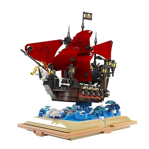 M Menbis Narwhals Piratenschiff 919-teiliges Bausteinset – MOC Modellbausatz für Erwachsene & Jugendliche ab 16 Jahren, kompatibles Konstruktionsspielzeug mit detailreichem Design.. M Menbis Narwhals Piratenschiff 919-teiliges Bausteinset – MOC Modellbausatz für Erwachsene & Jugendliche ab 16 Jahren, kompatibles Konstruktionsspielzeug mit detailreichem Design.. von M Menbis