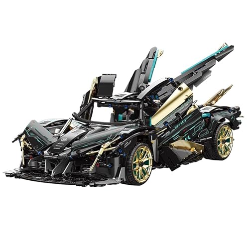 Menbis 1:8 Sportwagen-Bausatz – 2174 Teile mit elektrischer Silberbeschichtung & Lichtset, kompatibel mit 8mm Bausteinen, Modellspielzeug für Erwachsene & Jugendliche ab 16 Jahren Menbis 1:8 Sportwagen-Bausatz – 2174 Teile mit elektrischer Silberbeschichtung & Lichtset, kompatibel mit 8mm Bausteinen, Modellspielzeug für Erwachsene & Jugendliche ab 16 Jahren von M Menbis