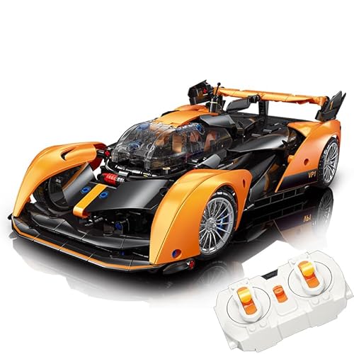 Narwhals 1:14 MCL P1 Sportwagen-Bausatz, kompatibel mit Technic, pädagogisches Spielzeug, 817 Teile, 8mm breite Blöcke, Fernsteuerungsset enthalten. Narwhals 1:14 MCL P1 Sportwagen-Bausatz, kompatibel mit Technic, pädagogisches Spielzeug, 817 Teile, 8mm breite Blöcke, Fernsteuerungsset enthalten. von M Menbis