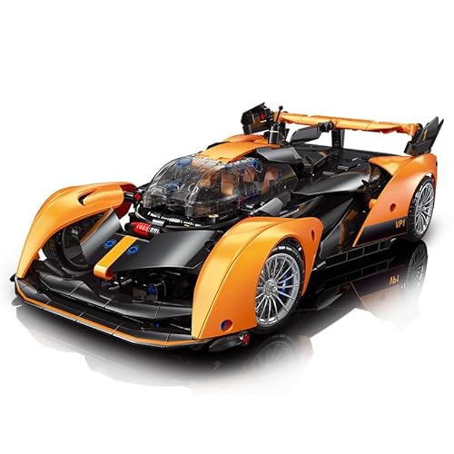 Narwhals 1:14 MCL P1 Sportwagen Baustein-Set, Kompatibel mit Technic, Pädagogisches Spielzeug, 817 Teile, 8 mm Breite Bausteine Narwhals 1:14 MCL P1 Sportwagen Baustein-Set, Kompatibel mit Technic, Pädagogisches Spielzeug, 817 Teile, 8 mm Breite Bausteine von M Menbis