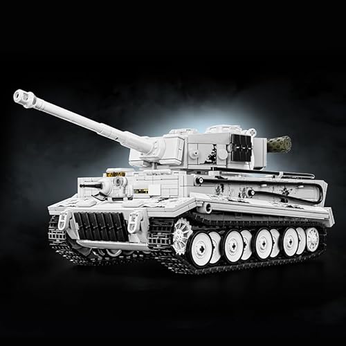Narwhals 1400+ Teile Moderner Kampfpanzer Bausatz – Militärischer Konstruktions-Baukasten, Kompatibel mit 8mm Bausteinen, Bauspielzeug ab 16 Jahren.. (A) von M Menbis