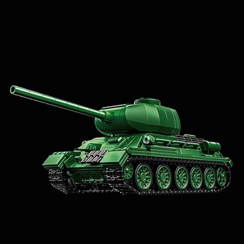 Narwhals 1400+ Teile Moderner Kampfpanzer Bausatz – Militärischer Konstruktions-Baukasten, Kompatibel mit 8mm Bausteinen, Bauspielzeug ab 16 Jahren. (F) von M Menbis