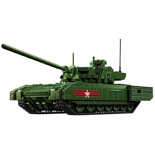 Narwhals 2326-Piece Armata T-14 Tank Building Block Kit – Military-Themed Building Model with Moving Tracks & Rotating Turret, 8mm Block-Compatible STEM Building Toy for Adults & Teens Ages 14+. Narwhals 2326-Piece Armata T-14 Tank Building Block Kit – Military-Themed Building Model with Moving Tracks & Rotating Turret, 8mm Block-Compatible STEM Building Toy for Adults & Teens Ages 14+. von M Menbis