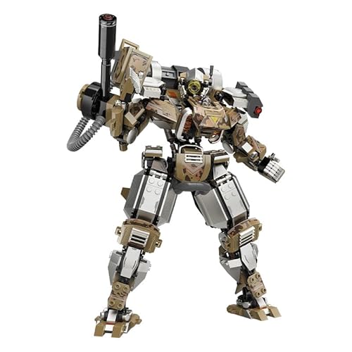 Narwhals 624PCS Transforming Mecha Robot MOC Bauset - 2-in-1 Kampfmodi, mechanisches Modell, kompatibel mit 8-mm-Technik-Blöcken, fortschrittliches Bauset für Kinder ab 14 Jahren (99a) von M Menbis