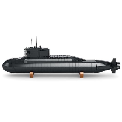 Narwhals atomarer U-Boot Bausatz – 1498 Teile DIY STEM Modell ab 16 Jahren – Authentisches Tarn‑Design mit Display‑Ständer Narwhals atomarer U-Boot Bausatz – 1498 Teile DIY STEM Modell ab 16 Jahren – Authentisches Tarn‑Design mit Display‑Ständer von M Menbis