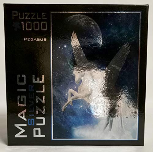 Magic Silver Puzzle Motiv: Pegasus 1.000 Teile von M.I.C. Günther GmbH&Co.KG