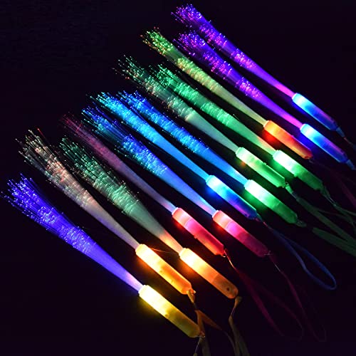 M.best 12 Stück Leuchtstäbe Knicklichter Partyzubehör, 3 Modi Bunt blinkende LED-Leuchtstäbe für Partygeschenke M.best 12 Stück Leuchtstäbe Knicklichter Partyzubehör, 3 Modi Bunt blinkende LED-Leuchtstäbe für Partygeschenke von M.best