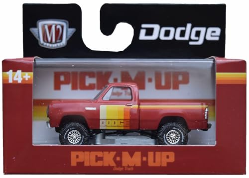 M2 Machines 1979 Dodge 150 Power Wagon, LKW, Rot, Maßstab 1:64 M2 Machines 1979 Dodge 150 Power Wagon, LKW, Rot, Maßstab 1:64 von M2 Machines