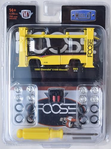 M2 Machines 1990 Chevrolet C1500 Silverado, Modellbausatz 9250 Teile weltweit von M2 Machines