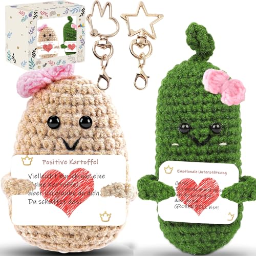 Positive Potato Gurke, Geschenk für den Freund, Lustige Positive Kartoffel, Motivationsgeschenke, Kleine Geschenke Beste Freundin, Umarmung Pocket Hug Kartoffel Glücksbringer Prüfung (Potato Gurke-C) Positive Potato Gurke, Geschenk für den Freund, Lustige Positive Kartoffel, Motivationsgeschenke, Kleine Geschenke Beste Freundin, Umarmung Pocket Hug Kartoffel Glücksbringer Prüfung (Potato Gurke-C) von M4CQSBLE