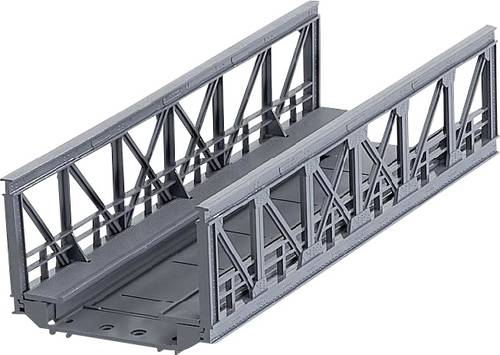 Märklin 074620 H0 Gitter-Brücke 1gleisig H0 C-Gleis (mit Bettung) (L x B x H) 180 x 64 x 45mm von Märklin