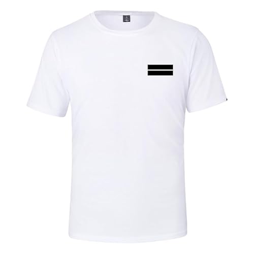 MABDO 3D Drucken Anime Muichiro Tokito Hemd Kurzarm T-Shirt Bluse Top Cosplay Kostüm Unisex Weiß XXS (Chest 82cm) von MABDO