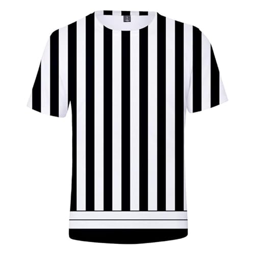 MABDO 3D Drucken Anime Obanai Iguro Hemd Kurzarm T-Shirt Bluse Top Cosplay Kostüm Unisex Schwarz L (Chest 106cm) von MABDO