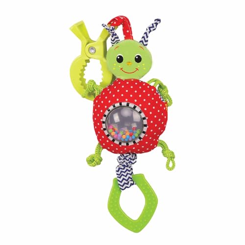 magdum KÄFER Baby-hängende Spielwaren mit Beißring+Rassel+Vibration Wackeln- Kinderwagen Spielzeug - Spielzeug für Babys 6-12 Monate - Autositz Spielzeug - Neugeborene Krippe Spielzeug 3-12 Monate von MACIK