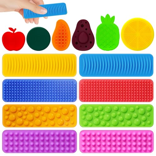 MACULPER 14 Stück Fidget Toys Sensory Stones Anti Stress Spielzeug Stressabbau Sensory Toys Fidget Toys Sensory Stones Für Kinder und Erwachsene Spielzeug MACULPER 14 Stück Fidget Toys Sensory Stones Anti Stress Spielzeug Stressabbau Sensory Toys Fidget Toys Sensory Stones Für Kinder und Erwachsene Spielzeug von MACULPER
