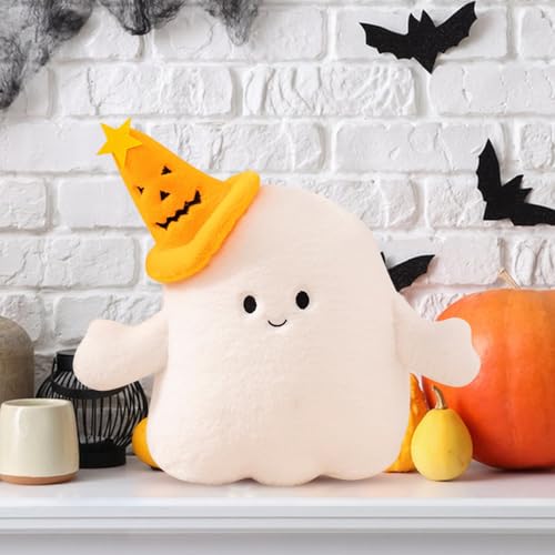 MACULPER Halloween Kuscheltier Geist Kuscheltier Halloween Plüschtier,Ghosts Figuren Plüsch für Stofftier Dekoration Party Kinder Geschenk von MACULPER