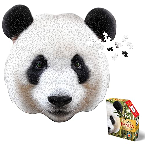 Madd Capp 883009 Animal Shapepuzzle, Konturpuzzle Panda 550 Teile, für Erwachsene und Kinder ab 10 Jahren von Madd Capp
