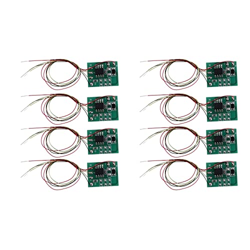 MADOC 8 Stück DIY Bau Skala Leiterplatte Tabelle Ampel Signal HO Skala Zug Eisenbahn Miniatur MADOC 8 Stück DIY Bau Skala Leiterplatte Tabelle Ampel Signal HO Skala Zug Eisenbahn Miniatur von MADOC