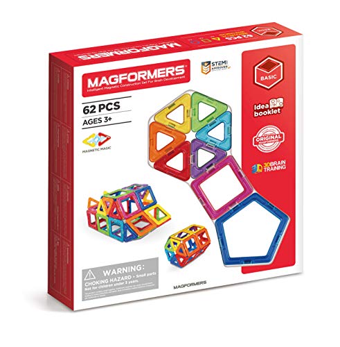 Magformers 274-09 Konstruktionsspielzeug, 3 Jahre to 99 Jahre, 62 Stück Magformers 274-09 Konstruktionsspielzeug, 3 Jahre to 99 Jahre, 62 Stück von MAGFORMERS