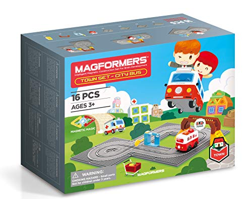 Magformers City Bus Track Set von MAGFORMERS