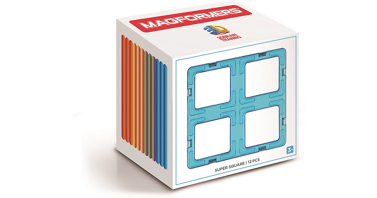 Magformers Super Square 12 Teile bunt Magformers Super Square 12 Teile bunt von MAGFORMERS