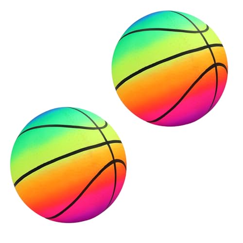 MAGIC SELECT 2X PVC-Spielzeugbälle für Kinder. Aufblasbarer Volleyball mit Regenbogen. Weicher Ball für Kinder. Ball zum Spielen am Strand, Park, Pool, Urlaub.Ø 23 cm. MAGIC SELECT 2X PVC-Spielzeugbälle für Kinder. Aufblasbarer Volleyball mit Regenbogen. Weicher Ball für Kinder. Ball zum Spielen am Strand, Park, Pool, Urlaub.Ø 23 cm. von MAGIC SELECT