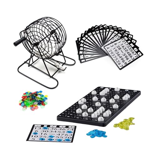 MAGIC SELECT Bingo-Spiel. Spiel Klassisches Metallic Bingo für Kinder und Erwachsene. Für Partys, Geburtstage und Weihnachten. Enthält 18 Karten, 75 Bälle und Chips.2–8 Spieler. MAGIC SELECT Bingo-Spiel. Spiel Klassisches Metallic Bingo für Kinder und Erwachsene. Für Partys, Geburtstage und Weihnachten. Enthält 18 Karten, 75 Bälle und Chips.2–8 Spieler. von MAGIC SELECT