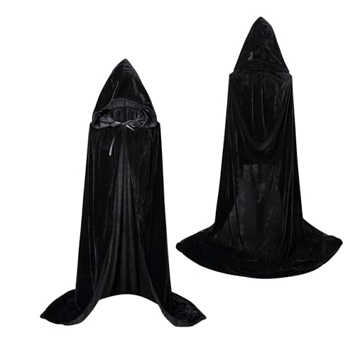 MAGIC SELECT Kostüm Umhang. Samt Unisex. Kostüm Umhang für Erwachsene, für Kinder. Umhang Vampire Kostüm, Hexe Kostüm. 110 cm. Für Halloween, Karneval, Party, Cosplay. MAGIC SELECT Kostüm Umhang. Samt Unisex. Kostüm Umhang für Erwachsene, für Kinder. Umhang Vampire Kostüm, Hexe Kostüm. 110 cm. Für Halloween, Karneval, Party, Cosplay. von MAGIC SELECT
