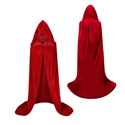 MAGIC SELECT Kostüm Umhang. Samt Unisex. Kostüm Umhang für Erwachsene, für Kinder. Umhang Vampire Kostüm, Hexe Kostüm. 110 cm. Für Halloween, Karneval, Party, Cosplay. MAGIC SELECT Kostüm Umhang. Samt Unisex. Kostüm Umhang für Erwachsene, für Kinder. Umhang Vampire Kostüm, Hexe Kostüm. 110 cm. Für Halloween, Karneval, Party, Cosplay. von MAGIC SELECT