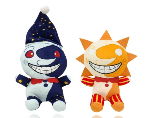 MAGIC SELECT Plüsch FNAF Sunny Drop und Moon-Drop Plüschtiere kompatible mit Five Nights at Freddy's. Zeichentrickspielzeug- und Videospielserien für Jungen und Mädchen. MAGIC SELECT Plüsch FNAF Sunny Drop und Moon-Drop Plüschtiere kompatible mit Five Nights at Freddy's. Zeichentrickspielzeug- und Videospielserien für Jungen und Mädchen. von MAGIC SELECT