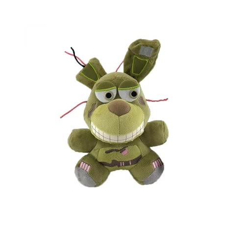 MAGIC SELECT Plushies kompatibel mit Five Night at Freddy FNAF, Springtrap Foxy Plüsch Puppe 18 cm. Kuscheltier Formen und Videospiele Kuscheltiere Spielzeug Geschenke für Jungen und Mädchen von MAGIC SELECT