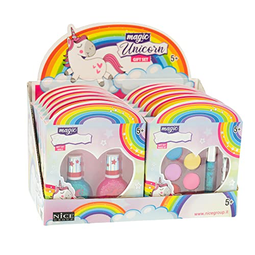 MAGIC UNICORN 16005 Nice Group Gift, 1 x Make-up-Box, Verschiedene Überraschung, Set für Nägel oder Gesicht, Mehrfarbig, Taglia Unica MAGIC UNICORN 16005 Nice Group Gift, 1 x Make-up-Box, Verschiedene Überraschung, Set für Nägel oder Gesicht, Mehrfarbig, Taglia Unica von Nice Group
