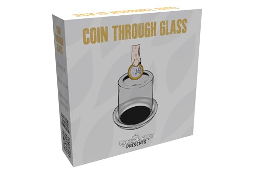 MAGICAPLANET Zauberturm 'Coin Through Glass', einfach zu machen, visueller spektakulärer Effekt MAGICAPLANET Zauberturm 'Coin Through Glass', einfach zu machen, visueller spektakulärer Effekt von MAGICAPLANET