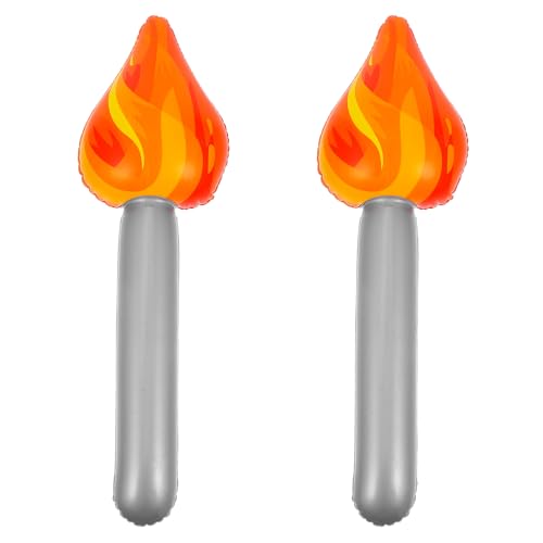 MAGICLULU 2st Aufblasbare Taschenlampe Flammenlose Schwimmkerzen Fackelspielzeug Für Sporttreffen Fackel Taschenlampe Aufblasbar Für Spiele Gummi MAGICLULU 2st Aufblasbare Taschenlampe Flammenlose Schwimmkerzen Fackelspielzeug Für Sporttreffen Fackel Taschenlampe Aufblasbar Für Spiele Gummi von MAGICLULU