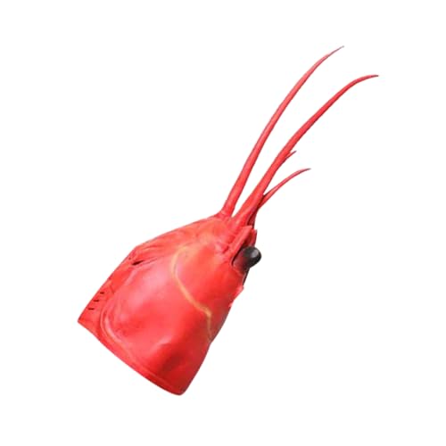 MAGICLULU 1 Paar Hummer-sturmhaubenhandschuhe Palmenfreunde Schwimmbad Skelett Handschuhe Kostüm Halloween-handschuhe Blutig Piratenhut Fisch Kostüm Finger Skelett-handschuhe Männer Emulsion von MAGICLULU