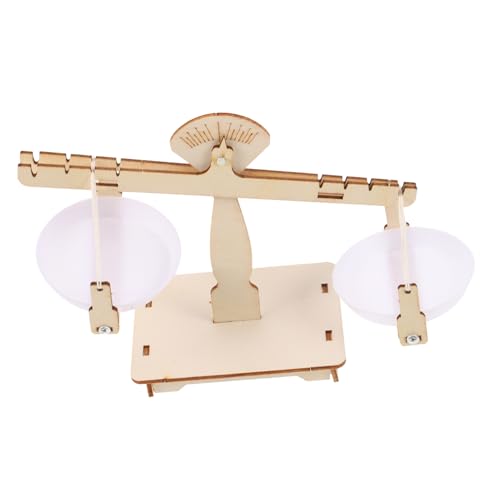 MAGICLULU 1 Satz Balance- Balance-Spiel Maßstabsgetreues Montagespielzeug Balance Scale Toy Waage zum Herstellen von handgefertigte Waage Lernspielzeug hölzern MAGICLULU 1 Satz Balance- Balance-Spiel Maßstabsgetreues Montagespielzeug Balance Scale Toy Waage zum Herstellen von handgefertigte Waage Lernspielzeug hölzern von MAGICLULU