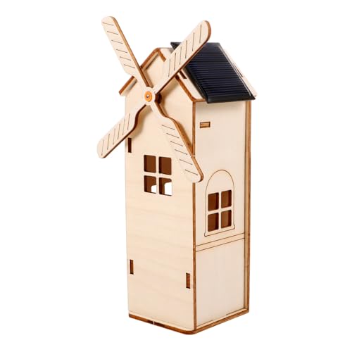MAGICLULU 1 Satz DIY Solar Windmühlen Bausatz aus Holz für Wissenschaftliches Lernspielzeug Kreativität und Unabhängigkeit für Eltern Aktivitäten MAGICLULU 1 Satz DIY Solar Windmühlen Bausatz aus Holz für Wissenschaftliches Lernspielzeug Kreativität und Unabhängigkeit für Eltern Aktivitäten von MAGICLULU