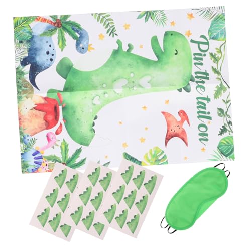 MAGICLULU Jungen Und Mädchen Geburtstag Party Dinosaurier Aufkleber Spiel Requisiten Einladung Karte Decals Set von MAGICLULU