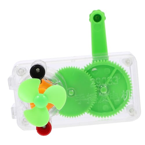 MAGICLULU 1 Satz Handkurbel Generator DIY für Physik Experimentier Kreativität und Lernfähigkeiten ohne Batterien Sicher von MAGICLULU