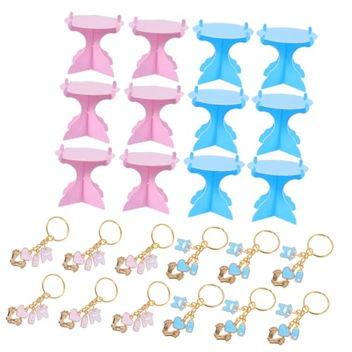 MAGICLULU 1 Satz Mini-Cupcake-Ständer Mini-Puppenhaus Möbel Puppenhaus Möbeldekoration Geschlechtsrevealdeko Cupcake-Halfter Cupcake-Halter Kuchendekorationen für die Babyparty Zinklegierung MAGICLULU 1 Satz Mini-Cupcake-Ständer Mini-Puppenhaus Möbel Puppenhaus Möbeldekoration Geschlechtsrevealdeko Cupcake-Halfter Cupcake-Halter Kuchendekorationen für die Babyparty Zinklegierung von MAGICLULU