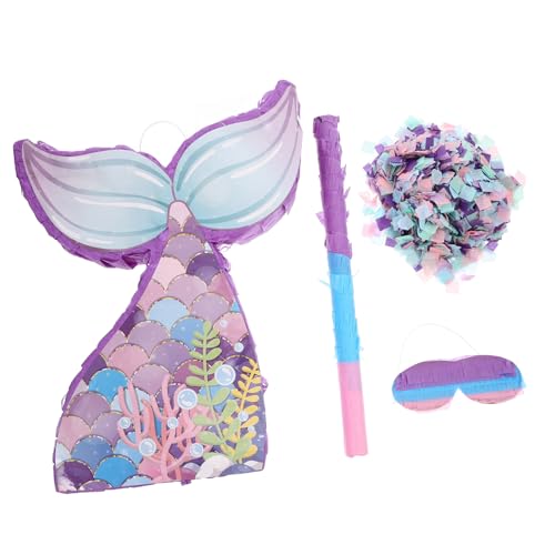 MAGICLULU Süßigkeiten Gefüllt Meerjungfrau Geburtstag Party Spielzeug Papier Stick Spaß MAGICLULU Süßigkeiten Gefüllt Meerjungfrau Geburtstag Party Spielzeug Papier Stick Spaß von MAGICLULU
