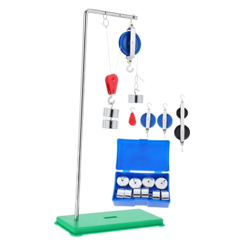 MAGICLULU 1 Satz Satz Pullax -Lehrausrüstung Block Experiment Bausatz Rolle Flaschenzug Lehrmittel für physikalische Mechanik Lerntool für Physik Physik-Tool Eisen MAGICLULU 1 Satz Satz Pullax -Lehrausrüstung Block Experiment Bausatz Rolle Flaschenzug Lehrmittel für physikalische Mechanik Lerntool für Physik Physik-Tool Eisen von MAGICLULU