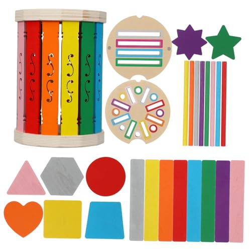 MAGICLULU 1 Set Babybecher Farbsortierspielzeug Sensorisches Becher Und Sortierspiel Farbabgleichsspielzeug Montessori Sortierspielzeug Montessori Kleinkindspielzeug von MAGICLULU